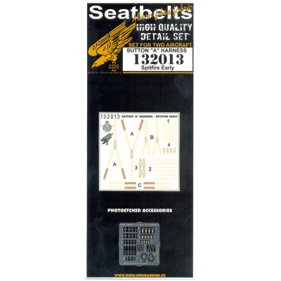 Spitfire (Early) - Seatbelts 1:32 - 132013