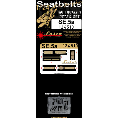 SE.5a - Seatbelts 1/24 - 124510