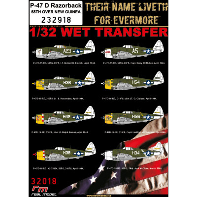 P-47D 58 Th FG OVER NEW GUINEA - 1/32 - 232918