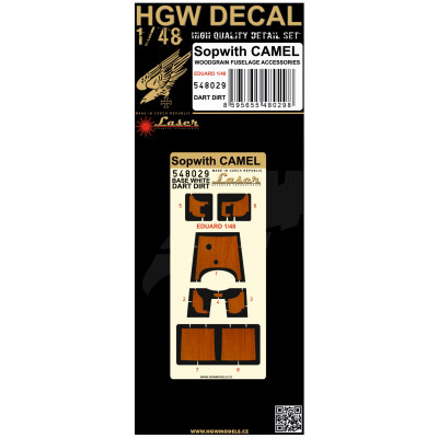 Sopwith Camel - Dark Wood - Decal 1/48 - 548029