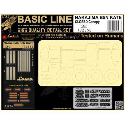 Nakajima B5N Kate (CLOSED CANOPY) - Basic Line 1/32 - 132856