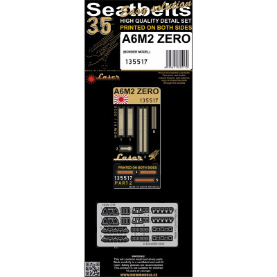 A6M2 ZERO - Pásy 1/35 - 135517