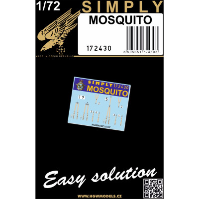 Mosquito - Seatbelts 1/72 - 172430