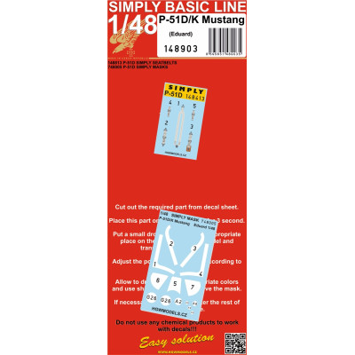 P-51D/K - Basic Line 1/48 - 148903