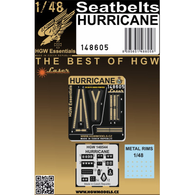 HURRICANE - Seatbelts 1/48 - 148605