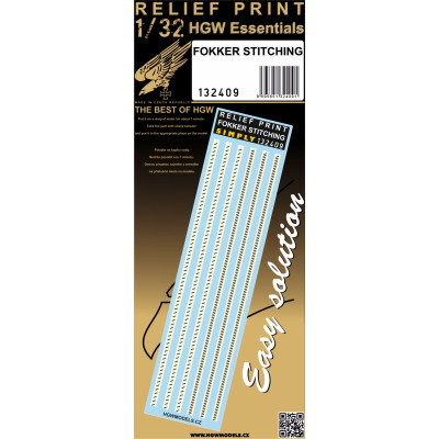 Fokker Stitching - Relief Print 1/32 - 132409