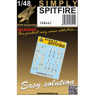 Spitfire - Seatbelts 1/48 - 148441