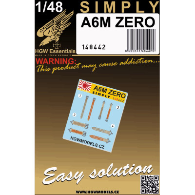 A6M ZERO - Seatbelts 1/48 - 148442