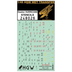 Hurricane - Stencils 1/48 - 248026