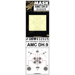 AMC DH.9 - Masks 1/32 - 632025